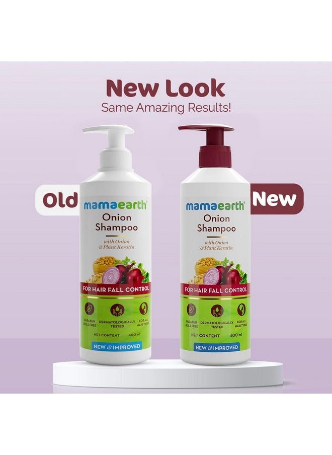 Onion Shampoo Pack Of 2-400Ml