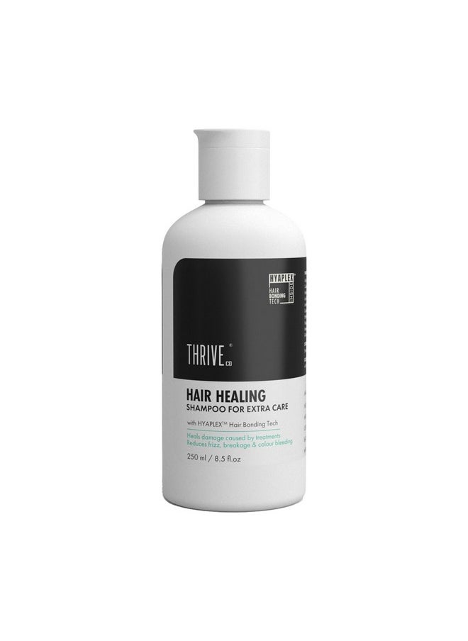 Hair Healing Shampoo, Heals Damaged Caused By Treatment, Reduces Frizz & Breakages, With Hyaplex Hair Bonding Tech. For Both Men & Women - 250 Ml