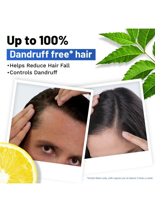 Ayurvedic Anti Dandruff Shampoo With Neem, Lemon Helps Reduce Hairfall Controls Dandruff, 500Ml