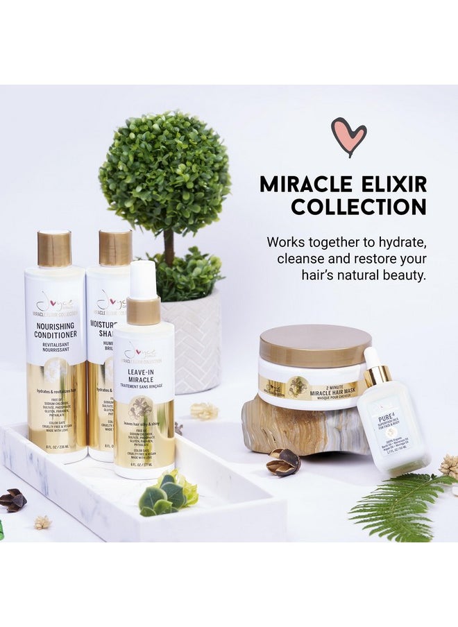 Joyce Giraud Miracle Elixir Nourishing Conditioner, Restores Moisture, Detangles, Adds Shine, 8 Fl. Oz