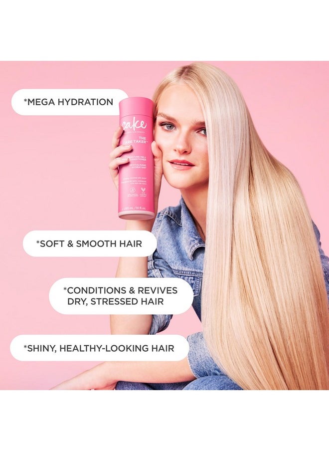Moisturizing Conditioner, The Care Taker - Hydrates And Replenishes Dry Hair - With Coconut Water, Hyaluronic Acid & Shea Butter - For All Hair Types - 296 Ml
