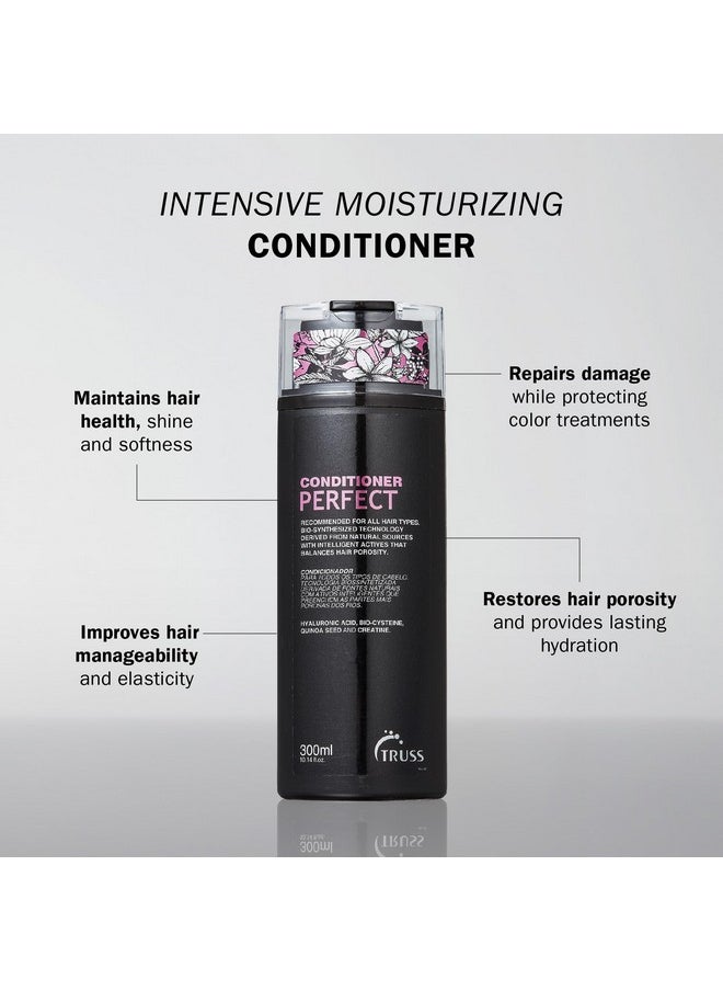 Perfect Conditioner - Advanced Anti-Aging Conditioning Formula For All Hair Types Including Colored, Damaged, Chemically Treated Hair - Promotes Strong, Healthy, Silky Hair