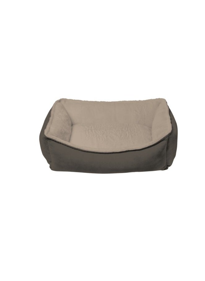 Soffio Pet Bed w/ zipper Brown Medium (70x60cm)