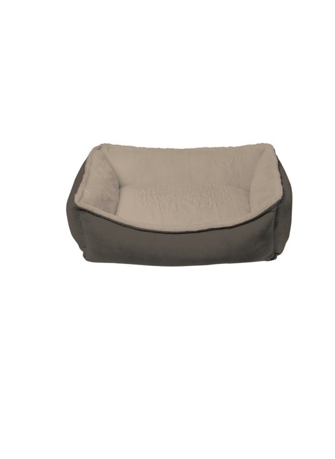 Soffio Pet Bed w/ zipper Brown Small (60x50cm)