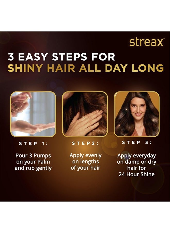 Hair Serum-200 Ml Vitalized With Walnut Oil, For Hair Smoothening & Shine, For Dry & Frizzy Hair