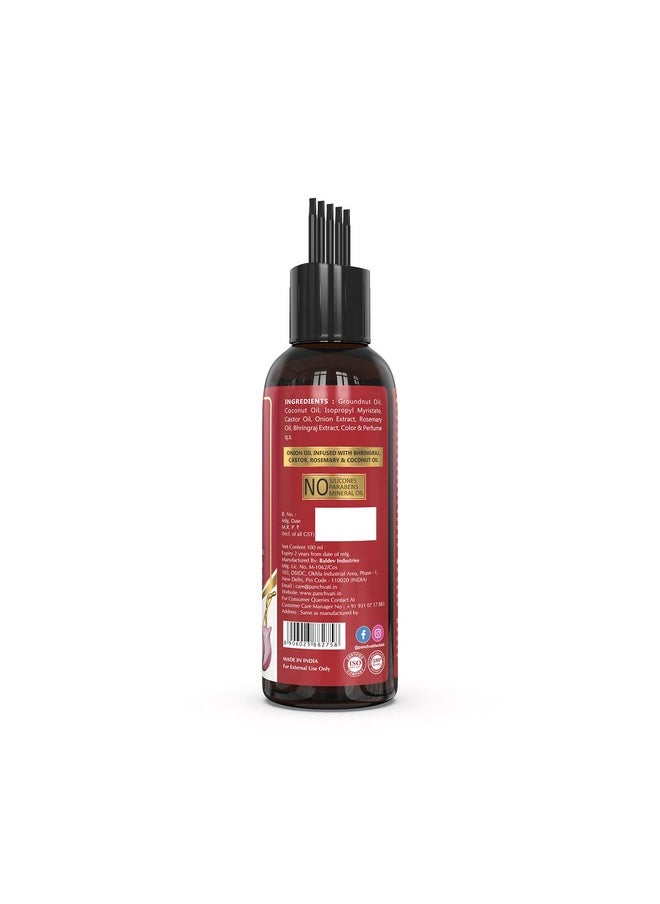 Herbals Onion Oil With Comb Applicator- Reduces Hair Fall, 100Ml (Pack Of 2)