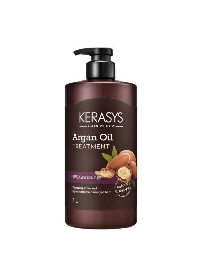 Argan Oil Real Nature For Extremely Damaged Hair 33.8 Fl Oz / 1L (Treatment, 1-Pack)