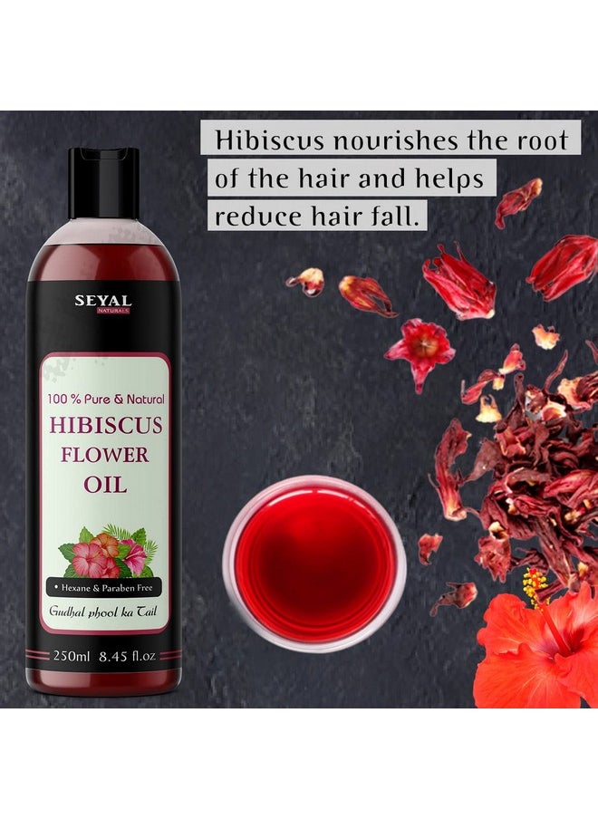 Hibiscus Oil Pure & Natural Virgin Unrefined For Hair & Skin (Gudhal Ka Tail) (250Ml)