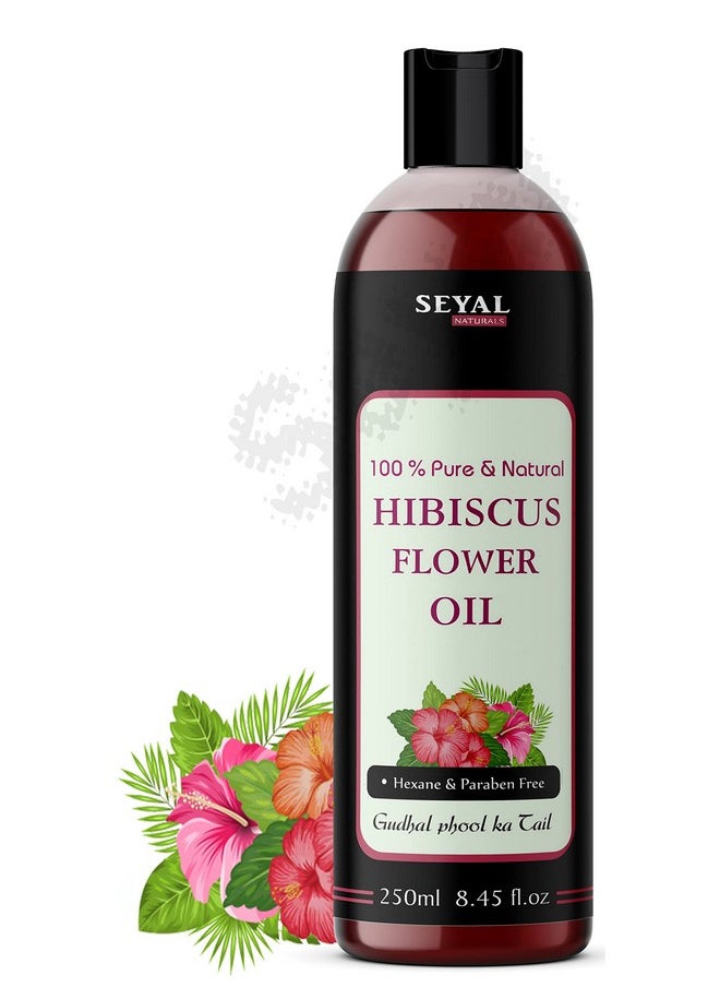 Hibiscus Oil Pure & Natural Virgin Unrefined For Hair & Skin (Gudhal Ka Tail) (250Ml)