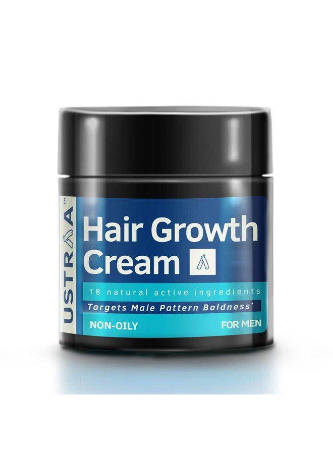 Hair Growth Cream - 100 G - With Onion Extract, Neelbhringadi, Blackseed Oil - Helps Boost Hair Growth, Prevents Hair Fall - No Parabens, No Mineral Oil