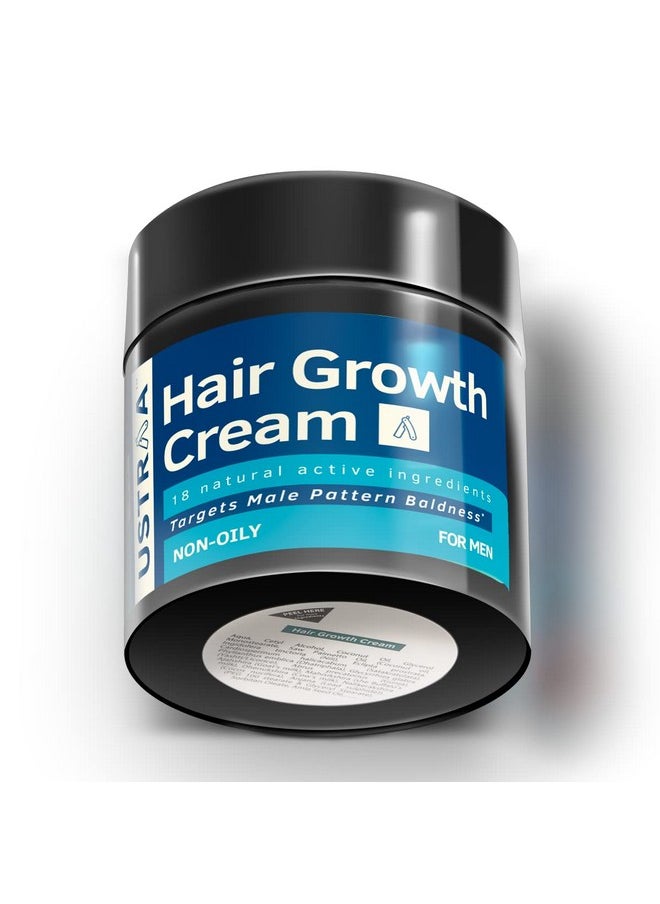 Hair Growth Cream - 100 G - With Onion Extract, Neelbhringadi, Blackseed Oil - Helps Boost Hair Growth, Prevents Hair Fall - No Parabens, No Mineral Oil
