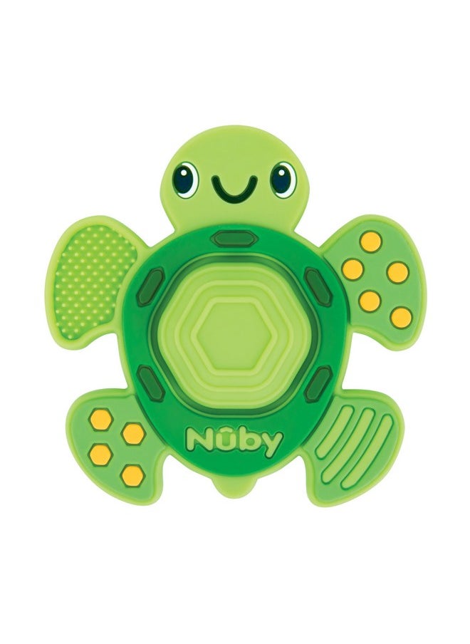 Teethe N' Pop Sensory Play Teether - Baby Teething Toy - 3+ Months - Turtle