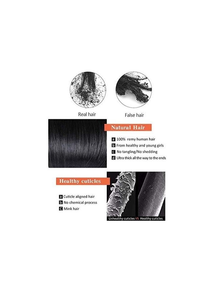 Human Hair To 6D Hair Extensions HK-ZSY1007