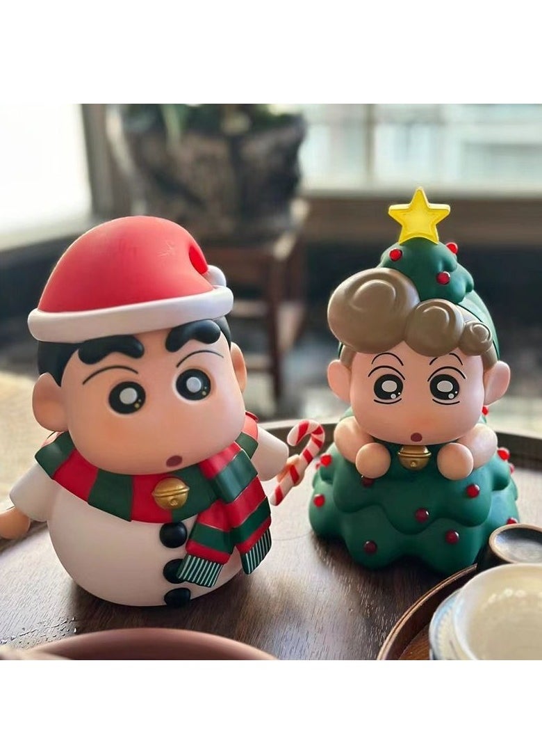 Two Unique Design Crayon Xiao Xin Collectible Figure For Kids