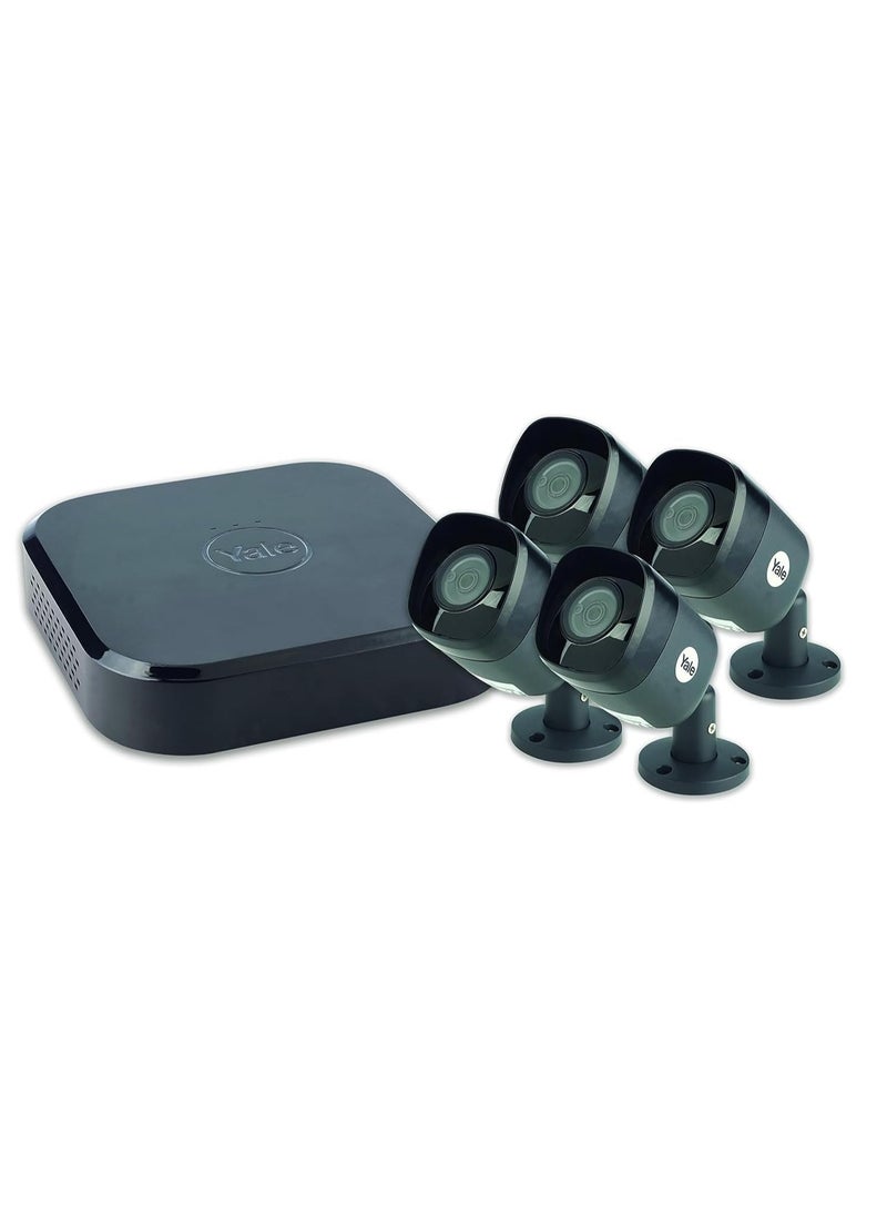 Yale Smart Home Cctv Kit - Hd1080, 4 Camera, 8 Channel, 2Tb Harddrive