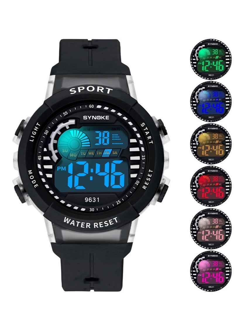 Colorful Luminous Children's And Students' Multifunctional Electronic Watch