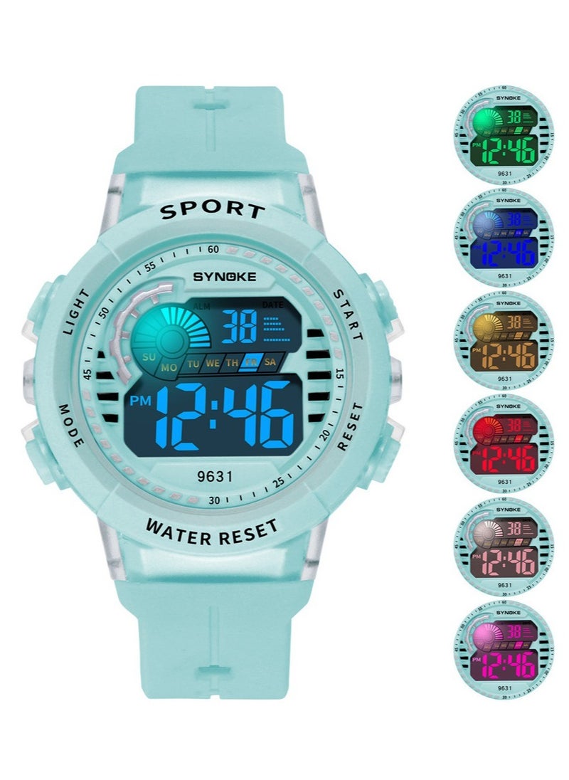 Colorful Luminous Children's And Students' Multifunctional Electronic Watch