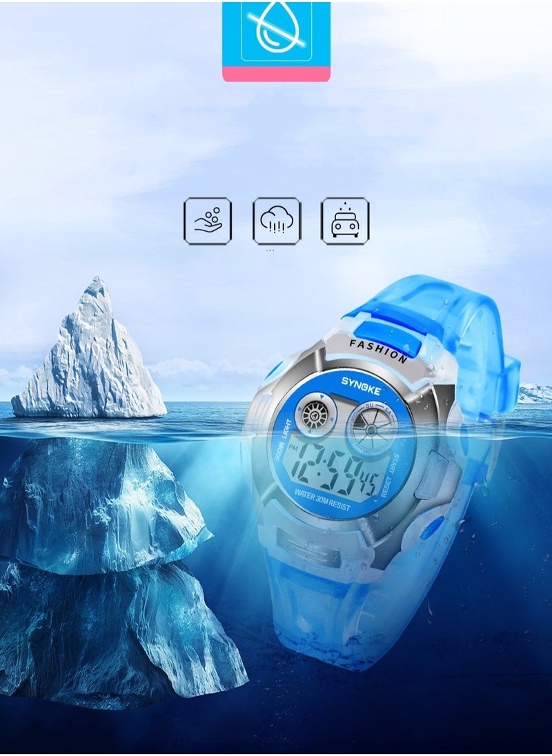 Colorful Luminous Children's And Students' Multifunctional Electronic Watch