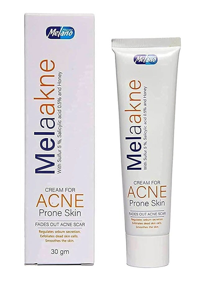 Melaakne Cream Acne Prone Skin 30 gm