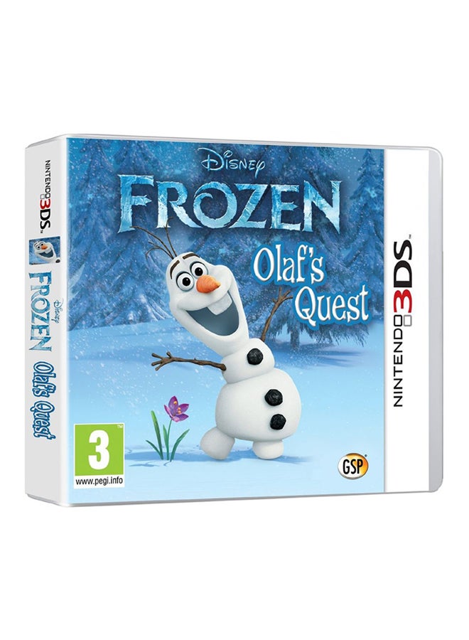 Frozen Olaf's Quest - PAL For Nintendo 3DS - Adventure - Nintendo 3DS