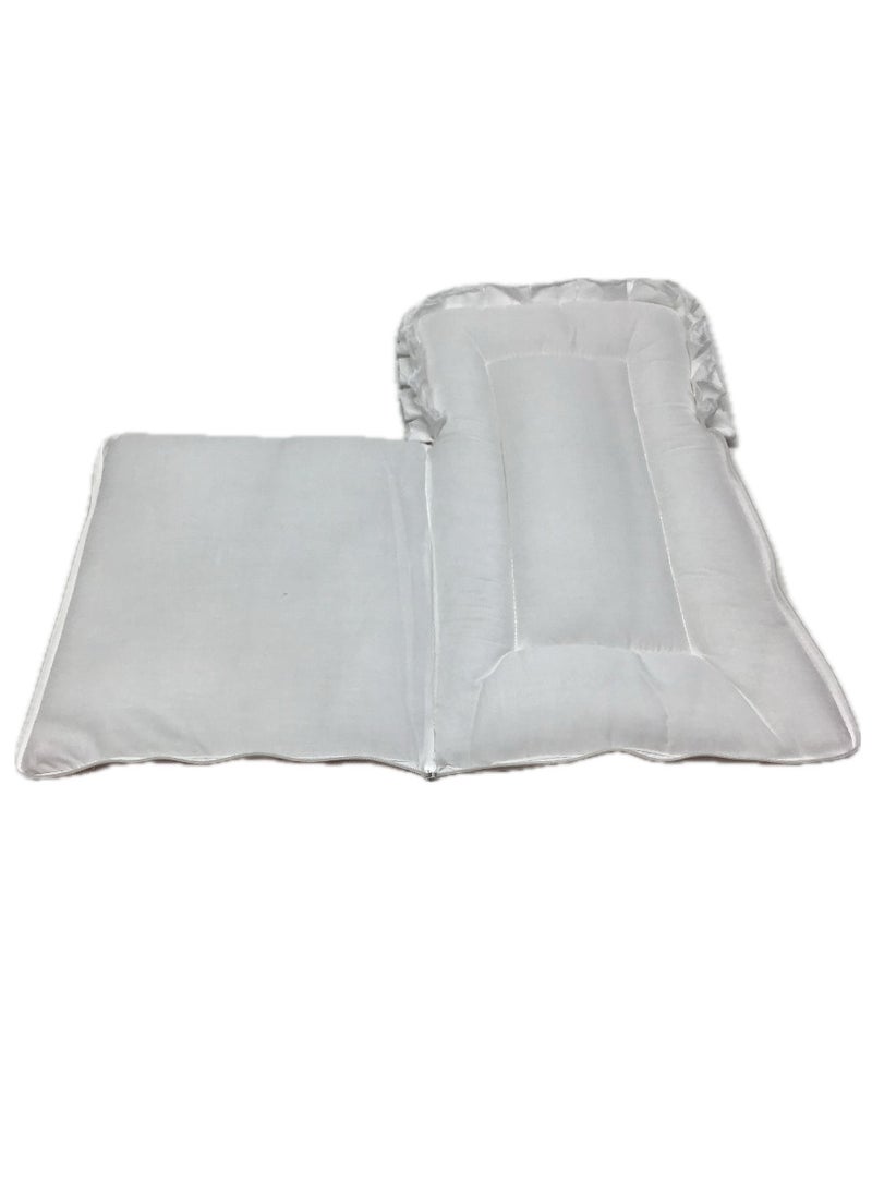 Baby Sleeping bag embedded with stones and convertible to comforter bed