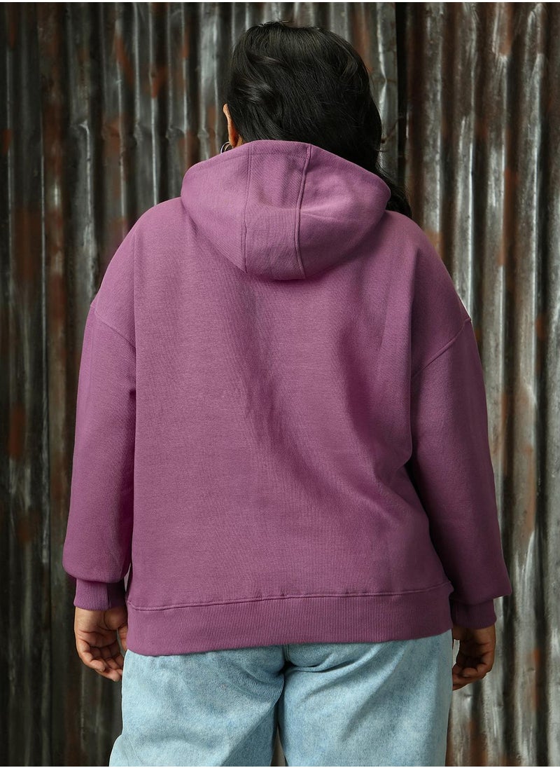 women Purple Gumdrop Sweatshirts