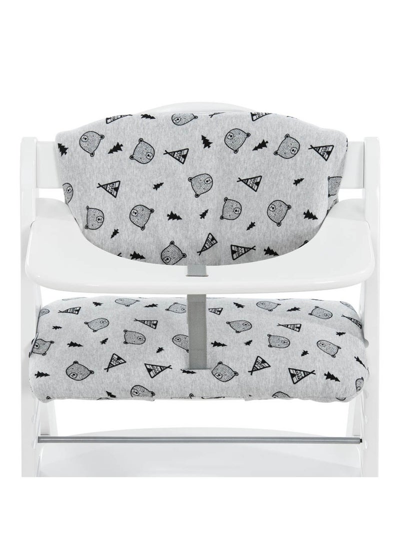 Highchair Pad Deluxe - Nordic Grey