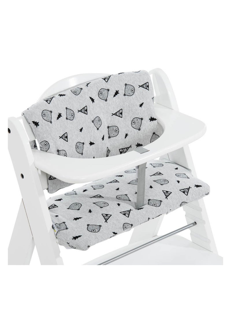 Highchair Pad Deluxe - Nordic Grey