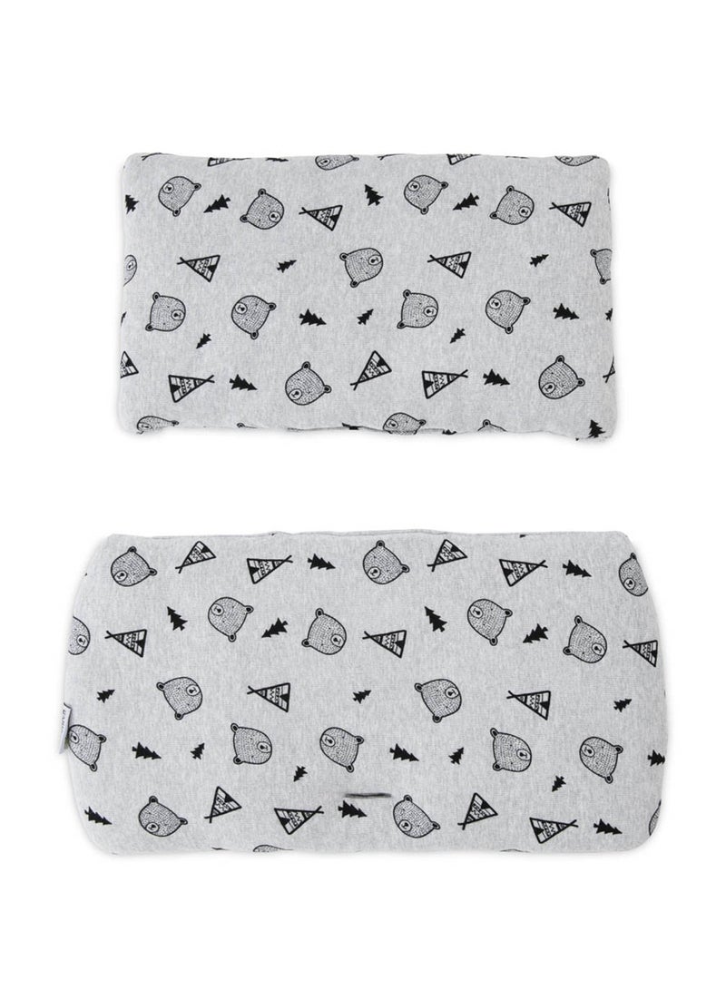 Highchair Pad Deluxe - Nordic Grey