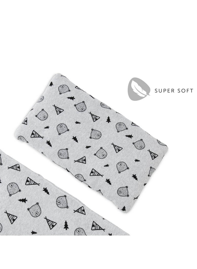 Highchair Pad Deluxe - Nordic Grey