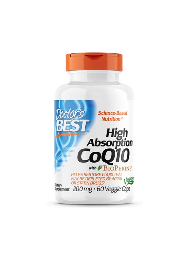 DOCTORS BEST COQ10 200MG 60 SOFTGELS