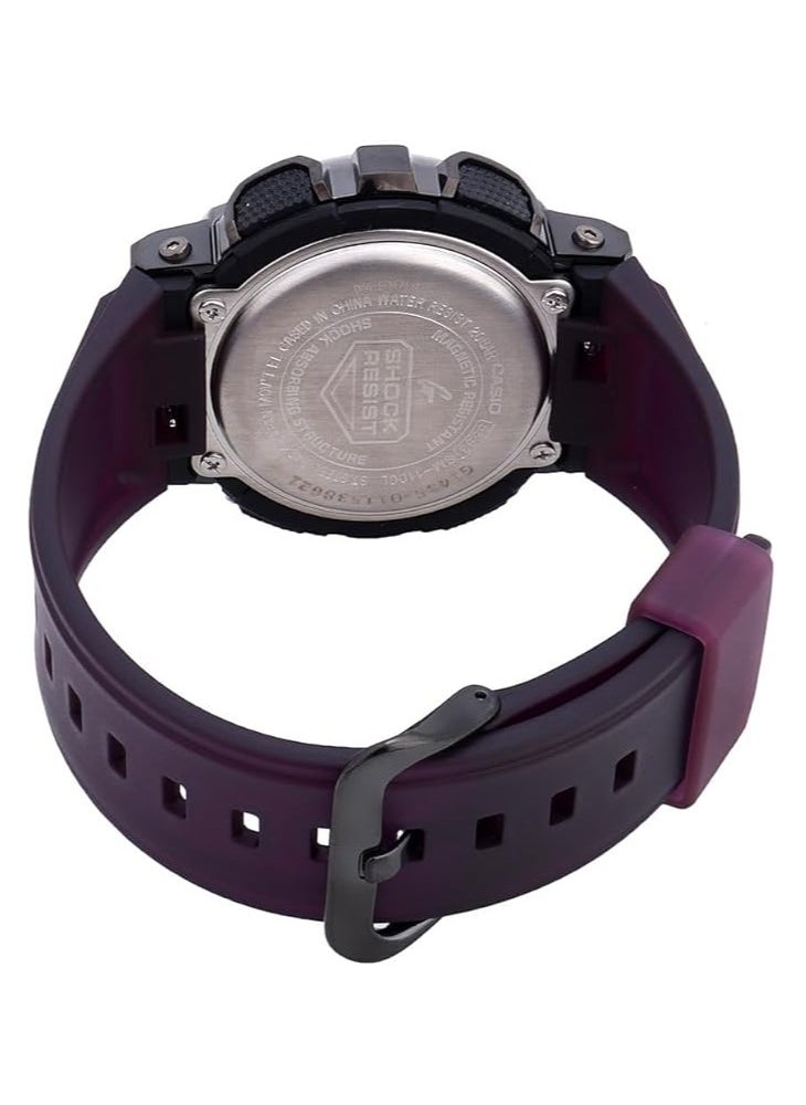 Casio G-Shock Watch - GM-110CL-6ADR Purple Dial, Purple Band