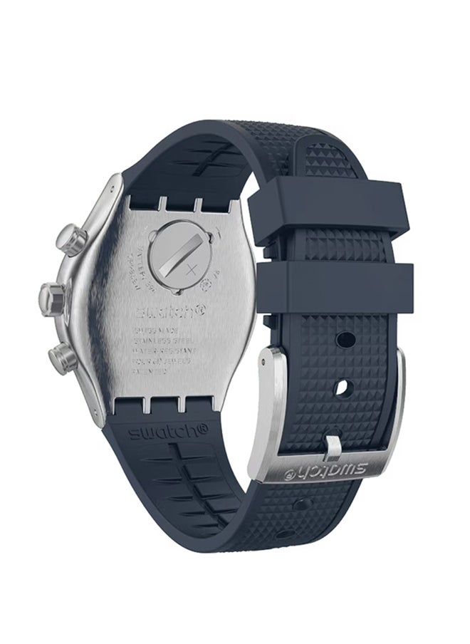 Unisex Watch Stainless Steel Quartz BLUE GRID