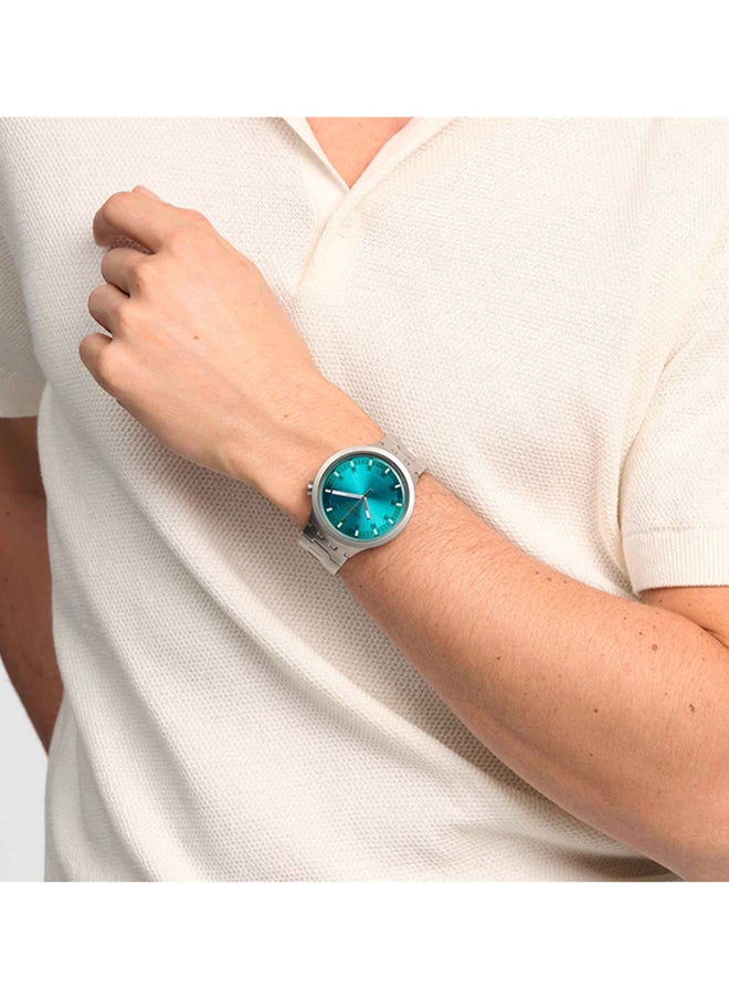 Unisex Watch Stainless Steel Quartz Aqua Shimmer