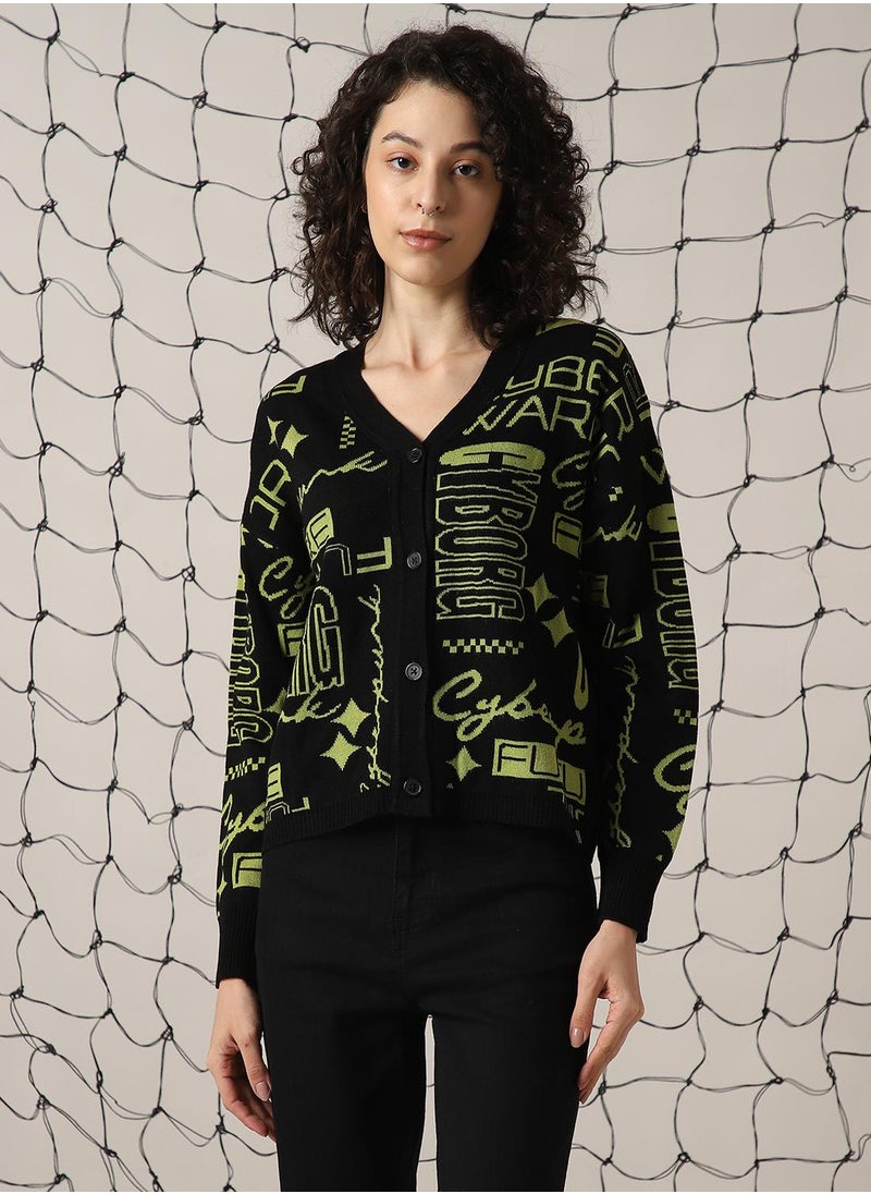 Women Green Sweaters