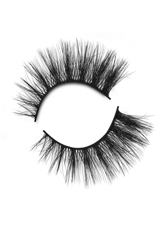 Lashes Mink False Eyelashes Natural Wispy Lashes Soft Faux Mink Lashes Fluffy False Lashes 16Mm A04