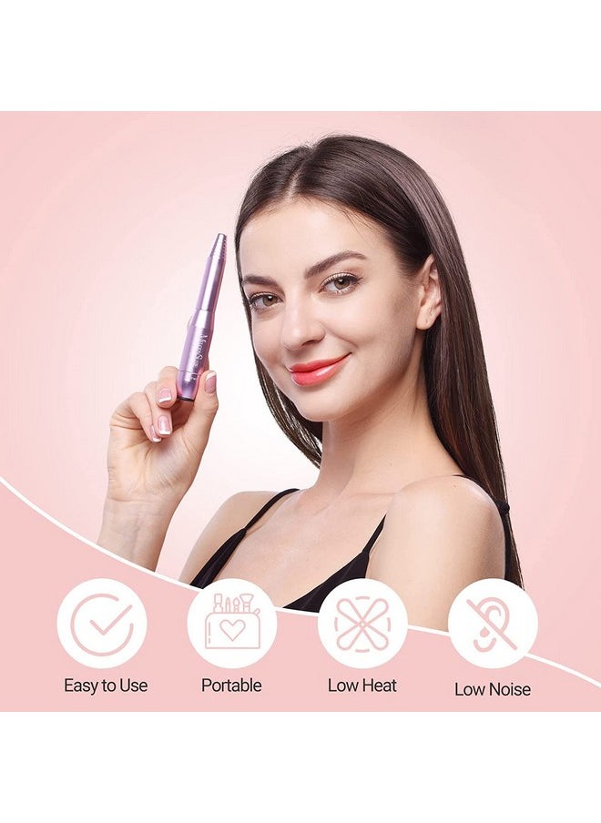 Portable Electric Nail Drill,Pc120B Compact Efile Electrical Professional Nail File Kit For Acrylic, Gel Nails, Manicure Pedicure Polishing Shape Tools Design For Home Salon Use, Purple