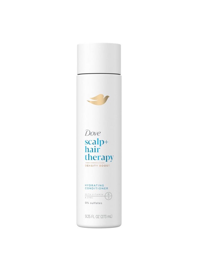 Density Boost Hydrating Conditioner Scalp Therapy For Dry Hair, With Vitamin B3, Zinc And 0% Sulfates, 9.25 Oz