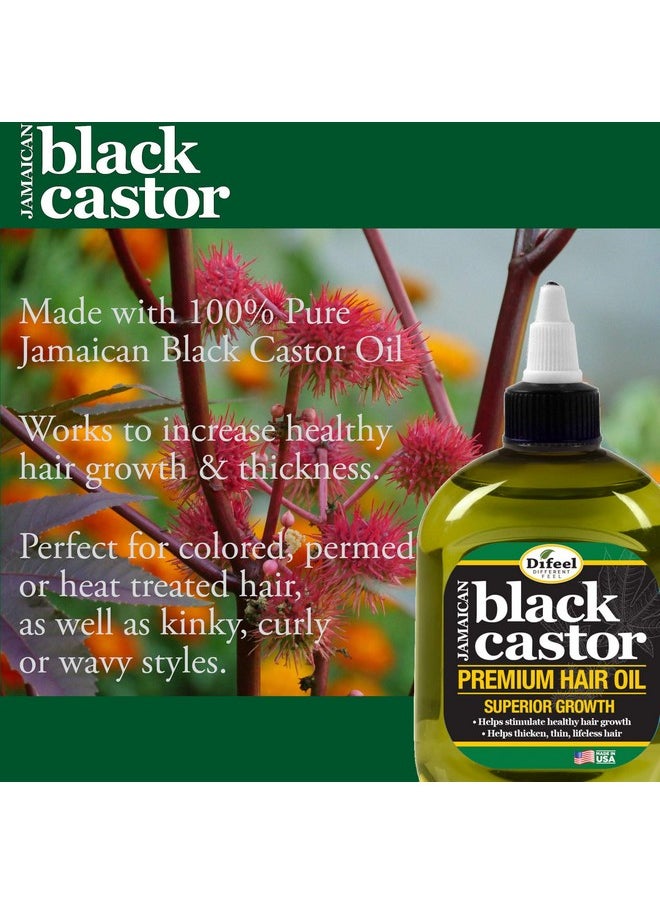 Superior Growth Jamaican Black Castor Premium Hair Oil 7.1 Oz.