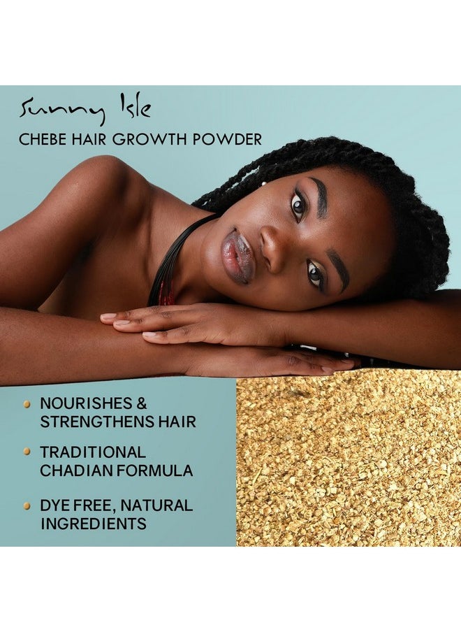 Sunny Isle Pure Chebe Intensive Repair Masque 16oz | Infused with Pure Chebe Powder & Jamaican Black Castor Oil | Damage Reversal Formula