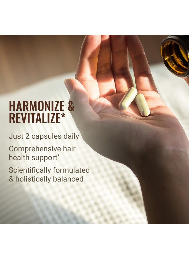 Ous Hair La Vie Revitalizing Blend Hair Vitamins With Biotin, Collagen And Saw Palmetto (2-Pack)