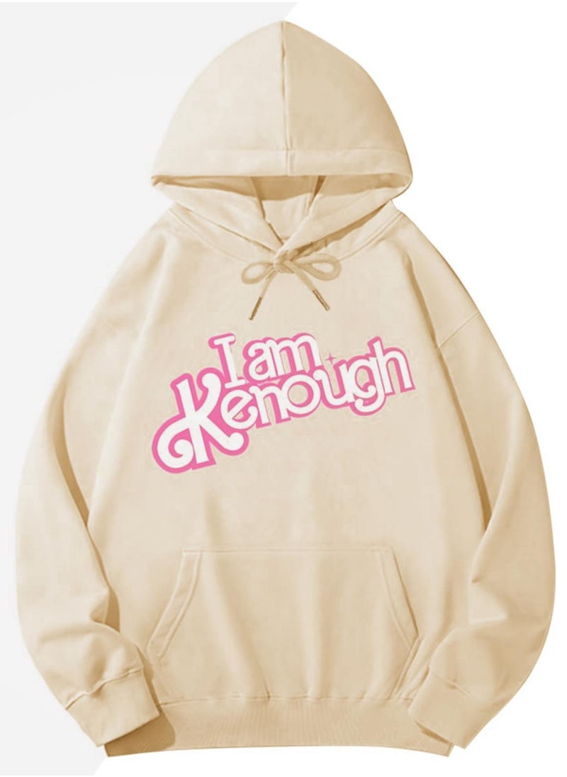 New Oversized Loose Hooded Sweatshirt