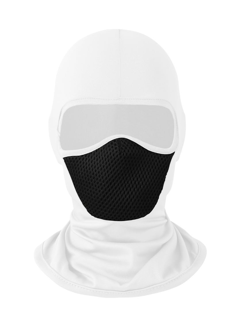 Windproof Full Face Mask 45grams 45grams(white)