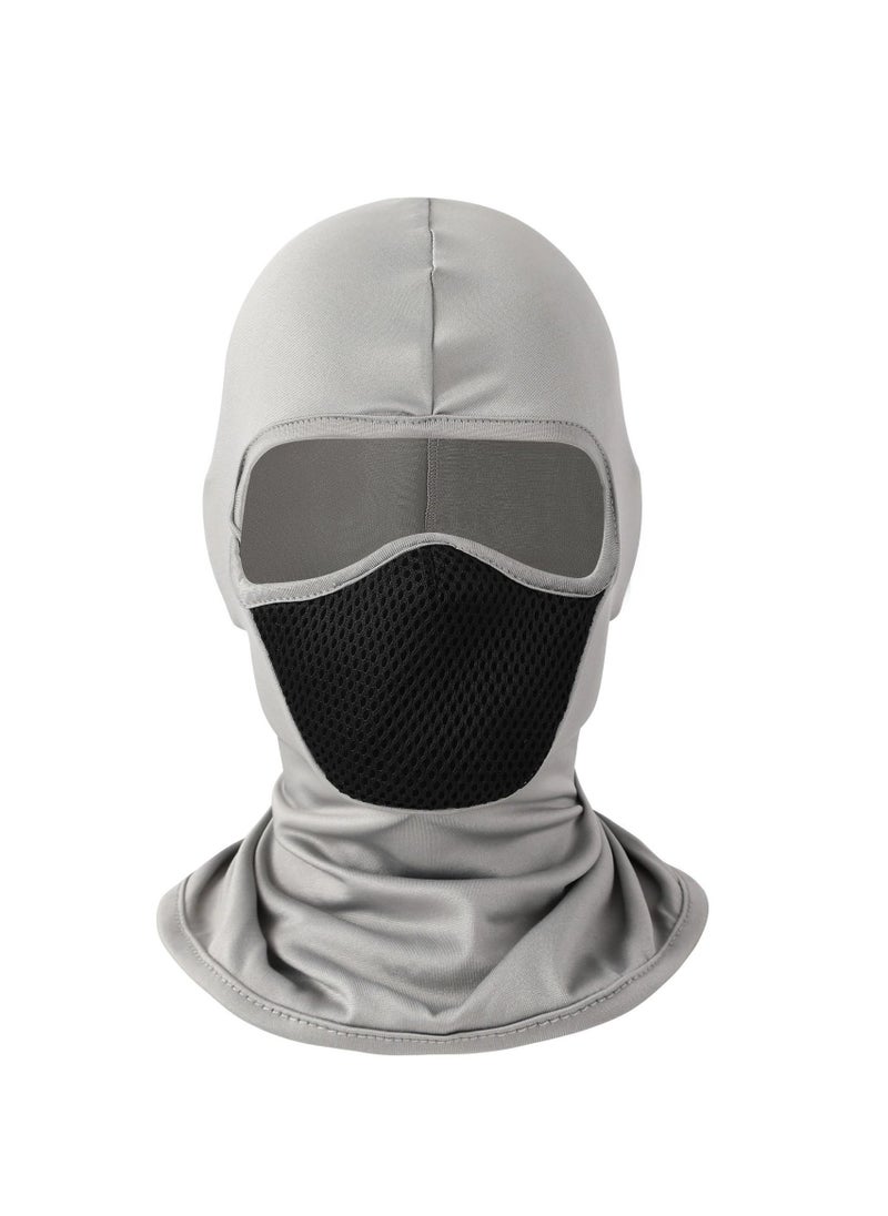 Windproof Full Face Mask 45grams 45grams(gray)