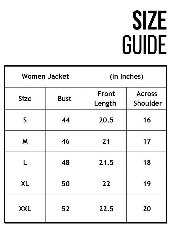 Women's Light Pink 100% Polyester Solid Jacket