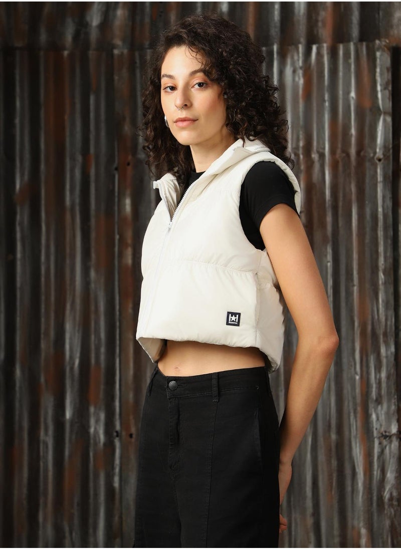 Women's Wine 100% Polyester Solid Regular Fit Jacket