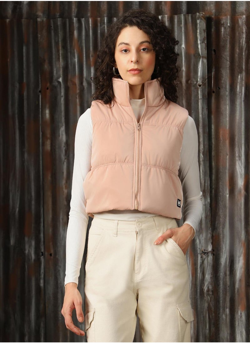 Women's Onion 100% Polyester Solid Regular Fit Jacket
