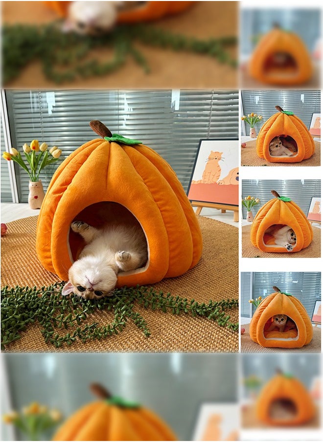 Cat Kennel Is Fully Enclosed  Detachable And Washable  Sleeping Kennel  Universal In All Seasons  Cat Bed/Dog Bed  Warm Cat House In Winter  Pet Nest