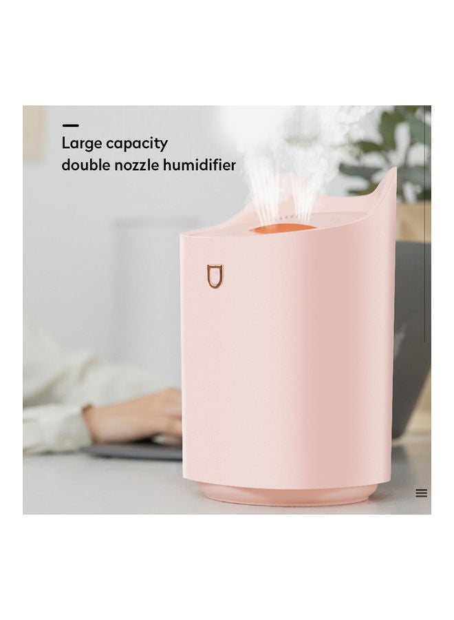 3L Essential Oil Aroma Diffuser Double Nozzle With LED Light Ultrasonic Air Humidifiers Pink
