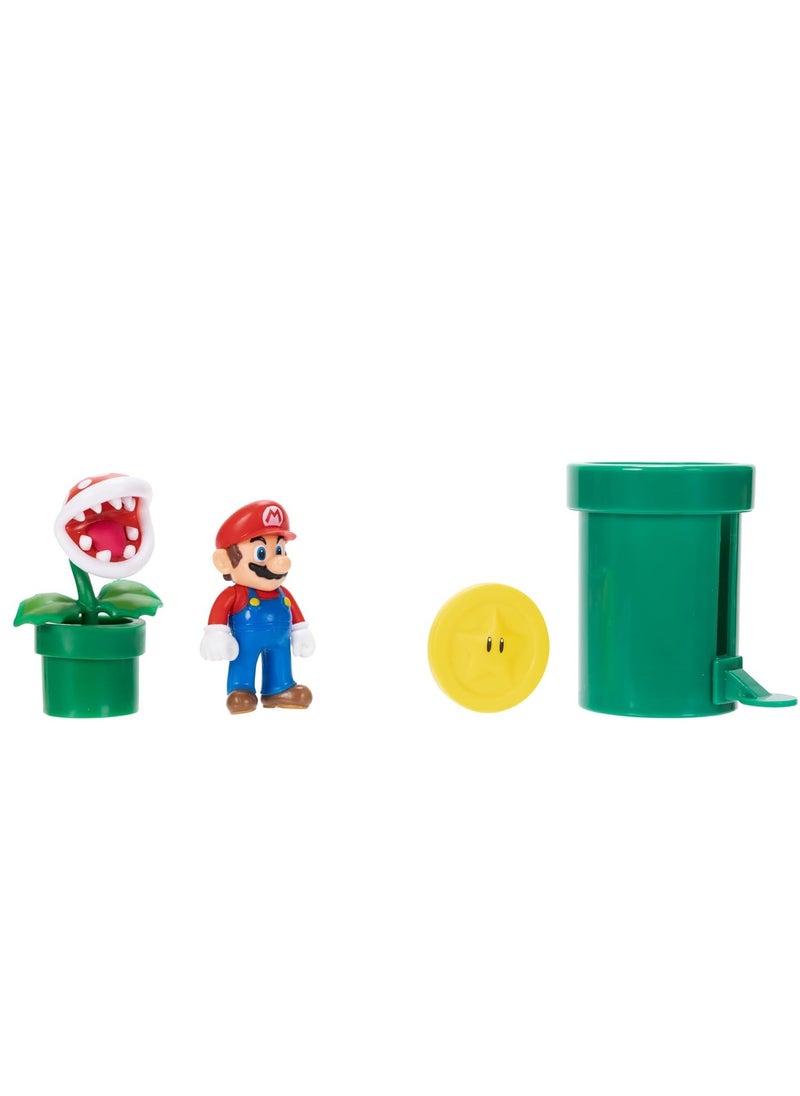 Super Mario Soda Jungle Diorama Set